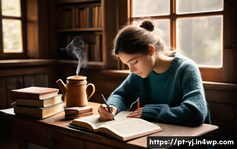 메타인지 연습의 효과 측정 방법 - **Prompt:** A young adult, wearing a comfortable but fully clothed outfit (e.g., a warm sweater and ...
